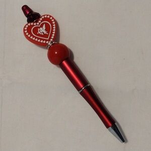 Heart Design Red Pen